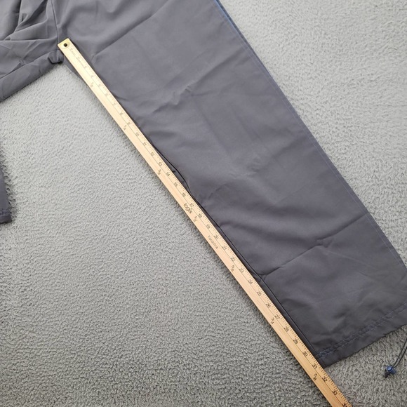 Reebok Pants Mens XL Gray Jogger Outdoors Running Adjustable Cuff Logo Stretch - Picture 13 of 14